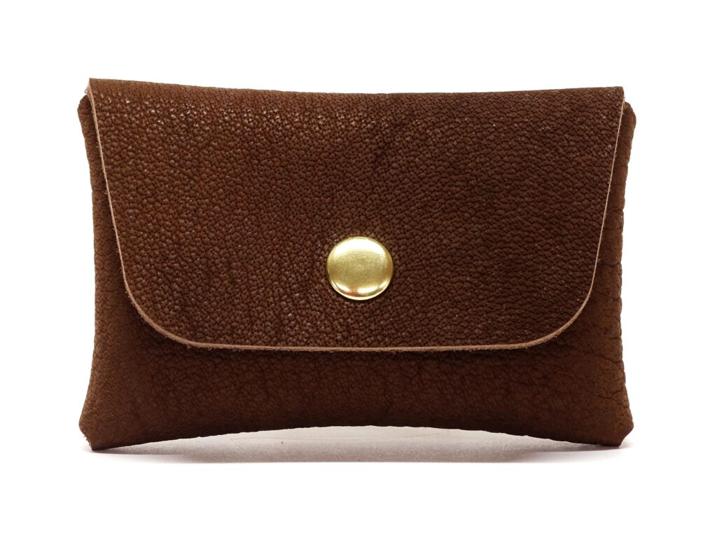 Leder Karten Etui – Cards & Cash Buffalo Chocolate